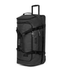 EASTPAK DUFFEL PACK WHEEL M Medium water-repellent duffel bag trolley tarp black2 - Semi-rigid Trolley Cases - 4
