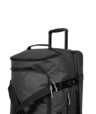 EASTPAK DUFFEL PACK WHEEL M Medium water-repellent duffel bag trolley tarp black2 - Semi-rigid Trolley Cases - 5