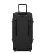 EASTPAK DUFFEL PACK WHEEL M Medium water-repellent duffel bag trolley tarp black2 - Semi-rigid Trolley Cases - 7