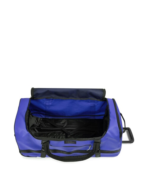 DUFFEL PACK WHEEL M Medium water-repellent duffel bag trolley tarp blue - Semi-rigid Trolley Cases