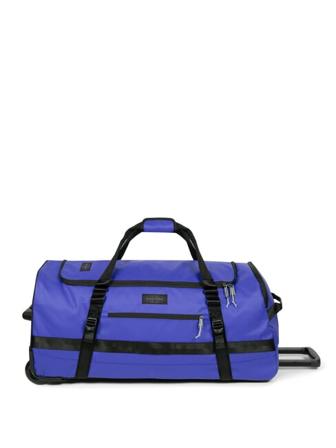 DUFFEL PACK WHEEL M Medium water-repellent duffel bag trolley tarp blue - Semi-rigid Trolley Cases