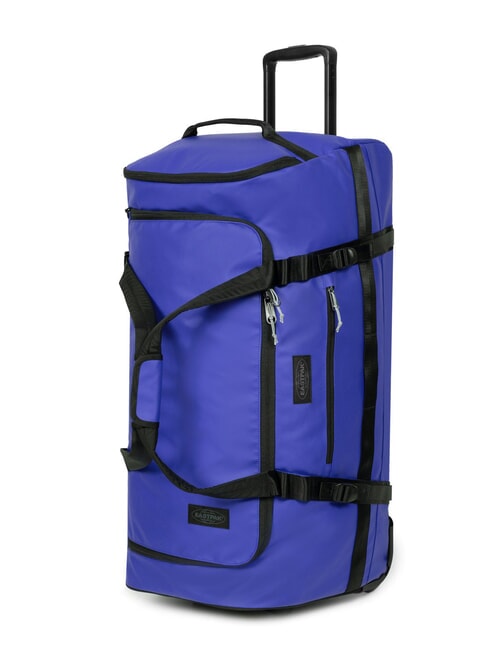 DUFFEL PACK WHEEL M Medium water-repellent duffel bag trolley tarp blue - Semi-rigid Trolley Cases