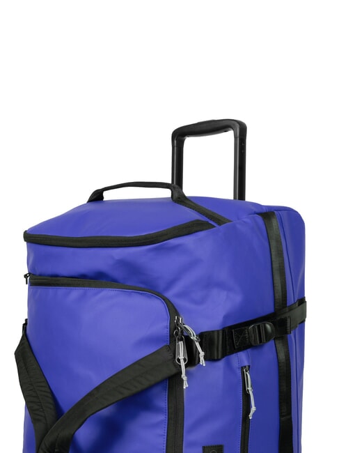 DUFFEL PACK WHEEL M Medium water-repellent duffel bag trolley tarp blue - Semi-rigid Trolley Cases