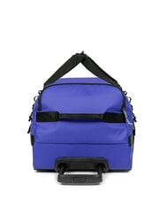 EASTPAK DUFFEL PACK WHEEL M Medium water-repellent duffel bag trolley tarp blue - Semi-rigid Trolley Cases - 6