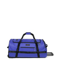 EASTPAK DUFFEL PACK WHEEL L Large water-repellent duffel bag trolley tarp blue - Semi-rigid Trolley Cases - 3