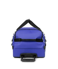 EASTPAK DUFFEL PACK WHEEL L Large water-repellent duffel bag trolley tarp blue - Semi-rigid Trolley Cases - 6