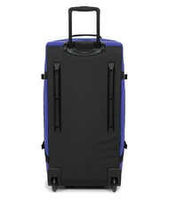 EASTPAK DUFFEL PACK WHEEL L Large water-repellent duffel bag trolley tarp blue - Semi-rigid Trolley Cases - 8