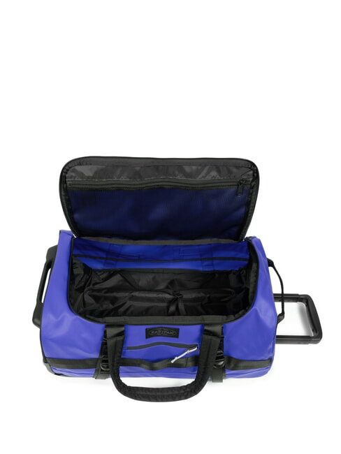 DUFFEL PACK WHEEL S Small water-repellent duffel bag trolley tarp blue - Hand luggage