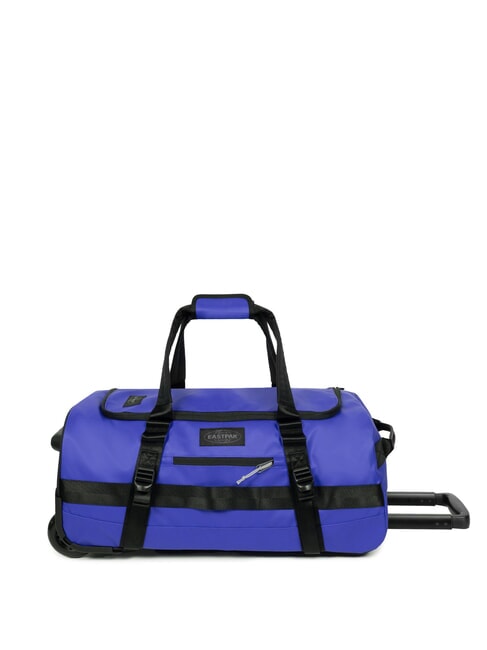 DUFFEL PACK WHEEL S Small water-repellent duffel bag trolley tarp blue - Hand luggage