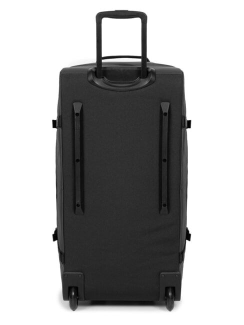 DUFFEL PACK WHEEL L Large water-repellent duffel bag trolley tarp black2 - Semi-rigid Trolley Cases