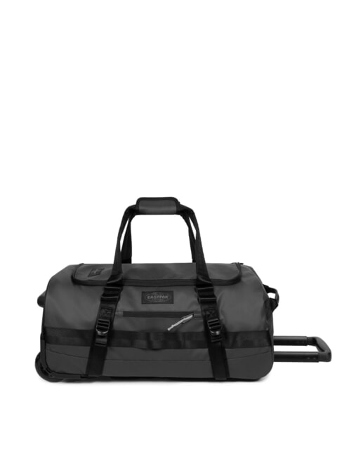 DUFFEL PACK WHEEL S Small water-repellent duffel bag trolley tarp black2 - Hand luggage