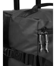 EASTPAK DUFFEL PACK WHEEL S Small water-repellent duffel bag trolley tarp black2 - Hand luggage - 5