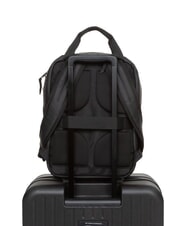 EASTPAK TECUM TOTE CNNCT F Backpack with water bottle pocket, laptop holder matte black - Laptop backpacks - 10