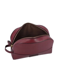 THE BRIDGE DOMITILLA  Beauty in leather Chianti / Bordeaux / Gold - Beauty Case - 4