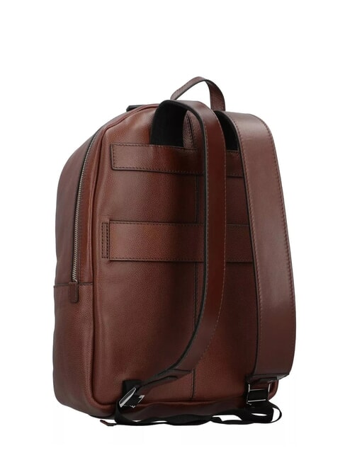 BIAGIO Leather backpack brown 14/ruthenium palladium - Backpacks & School and Leisure