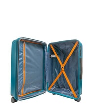 LESAC SLIDE Medium Expandable Trolley petrol blue - Rigid Trolley Cases - 2