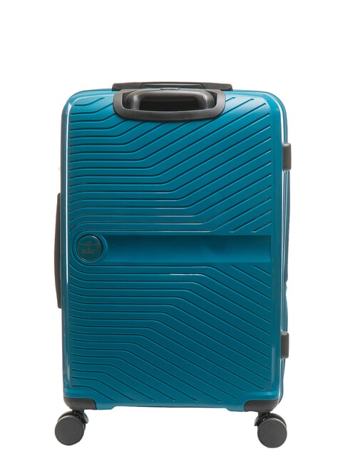 SLIDE Medium Expandable Trolley petrol blue - Rigid Trolley Cases