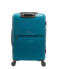 LESAC SLIDE Medium Expandable Trolley petrol blue - Rigid Trolley Cases - 5