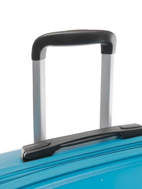 SLIDE Medium Expandable Trolley petrol blue - Rigid Trolley Cases
