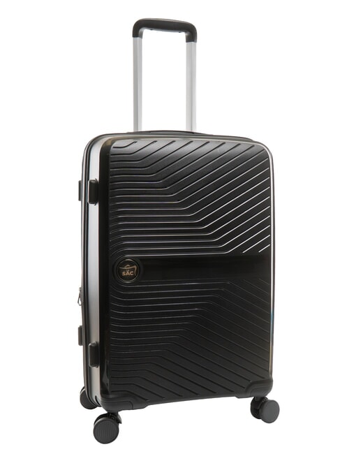SLIDE Medium Expandable Trolley black - Rigid Trolley Cases