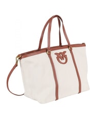 PINKO MIRANDA Shopping Bag with Shoulder Strap - Women’s Bags