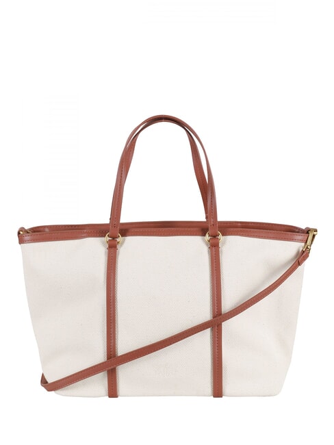 MIRANDA Shopping Bag with Shoulder Strap multibeige/leather-antique gold - Women’s Bags
