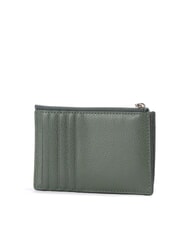 FURLA CAMELIA Flat leather wallet olive - Women’s Wallets - 2