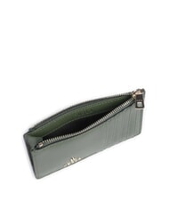 FURLA CAMELIA Flat leather wallet olive - Women’s Wallets - 3