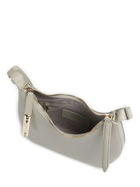 GOCCIA Hammered leather shoulder bag light sage - Women’s Bags