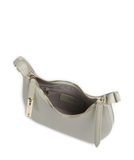 FURLA GOCCIA Hammered leather shoulder bag light sage - Women’s Bags - 4