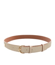 BORBONESE GRAFFITI Belt with studs - Belts