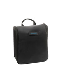 PIQUADRO BUSINESS CASUAL  Beauty case with hook Black - Beauty Case - 4