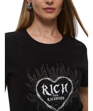 JOHN RICHMOND ZARES  Short-sleeved T-shirt black - T-shirt - 3