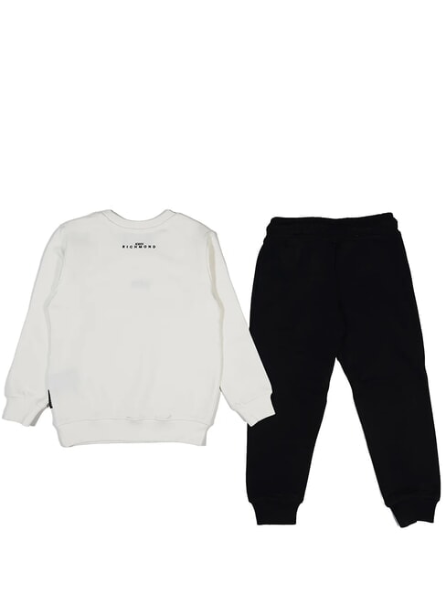 GUMMEL Sweatshirt + Pants milk/black - Children's tracksuits