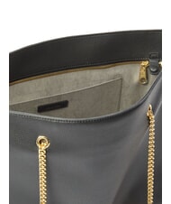 CALVIN KLEIN CKJ MINIMAL MONOGRAM Chain Handle Shopping Bag on black - Women’s Bags - 4