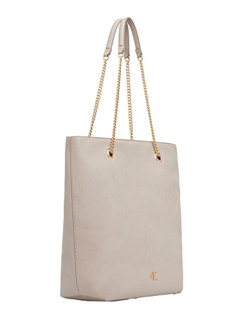 CKJ MINIMAL MONOGRAM Chain Handle Shopping Bag chateau - Women’s Bags