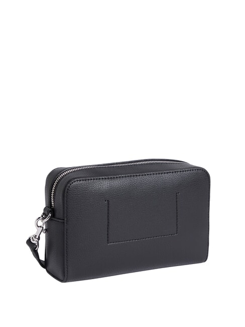 CKJ MINIMAL MONOGRAM Camera case shoulder bag on black - Women’s Bags