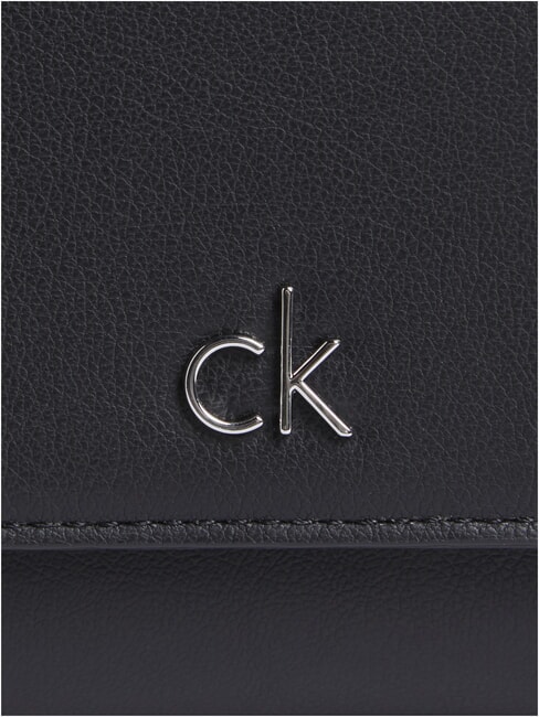 CK RE-LOCK Medium wallet on black - Women’s Wallets