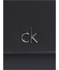 CALVIN KLEIN CK RE-LOCK Medium wallet on black - Women’s Wallets - 3