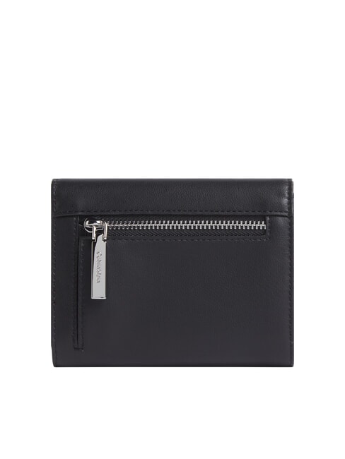 CK RE-LOCK Medium wallet on black - Women’s Wallets
