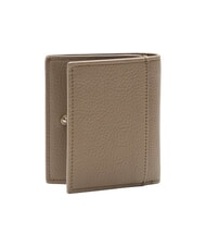 CALVIN KLEIN CK LEATHER Vertical leather wallet taupe - Men’s Wallets - 3