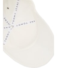 TOMMY HILFIGER TJM ARCHIVE SCRIPT Baseball cap white - Hats - 3