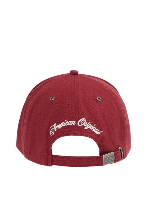 TJM ARCHIVE SCRIPT Baseball cap rustic cherry - Hats