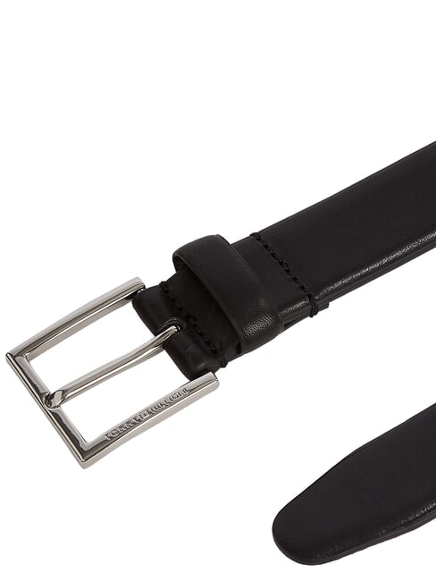 HUDSON  Leather belt black - Belts