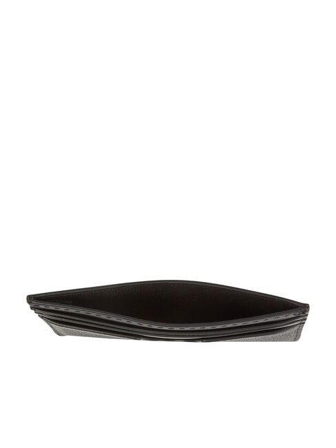 TH FLAG  Flat leather card holder black - Men’s Wallets