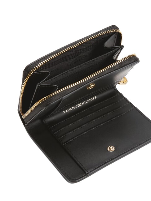 TH DISTINCT Small zip around wallet black - Women’s Wallets