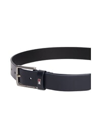 TOMMY HILFIGER ADAN Leather belt black - Belts - 3