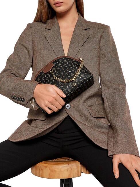 HERITAGE  Shoulder mini bag black brown - Women’s Bags