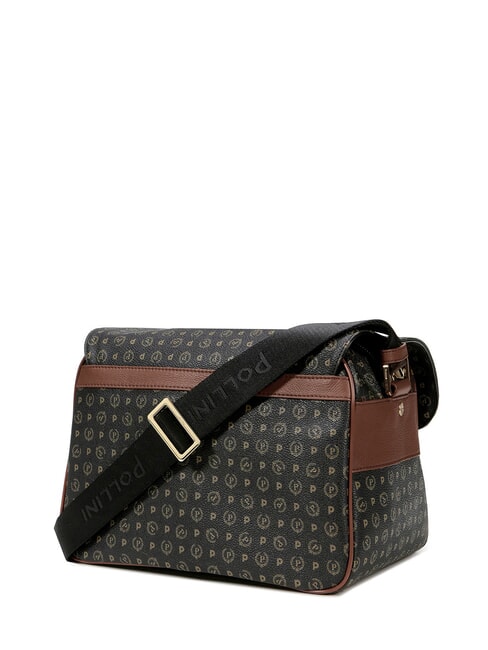 Heritage Classic Shoulder bag, in PVC black brown - Women&rsquo;s Bags