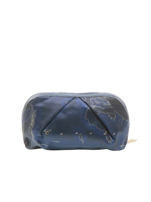 GEO Small pencil case with pleats night blue - Sachets & Travels Cases